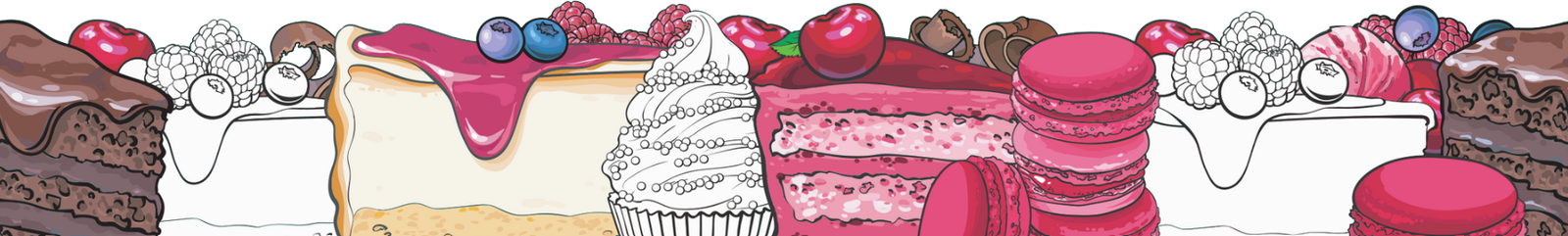 Prăjituri Fundal Orizontal